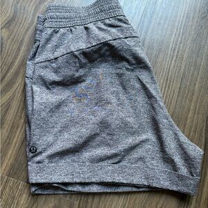 Lululemon gray leisure shorts